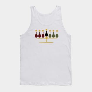 Pickleball Kwanzaa Kinara Tank Top